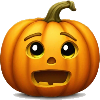 dumb ahh pumpkin emoji