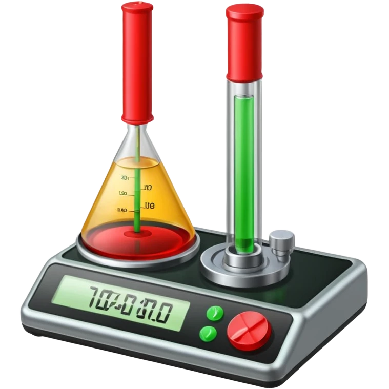 velocimeter with the color red in the right and the color green in the left emoji