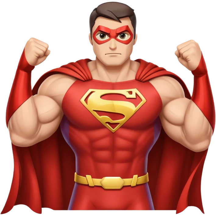 superhero emoji