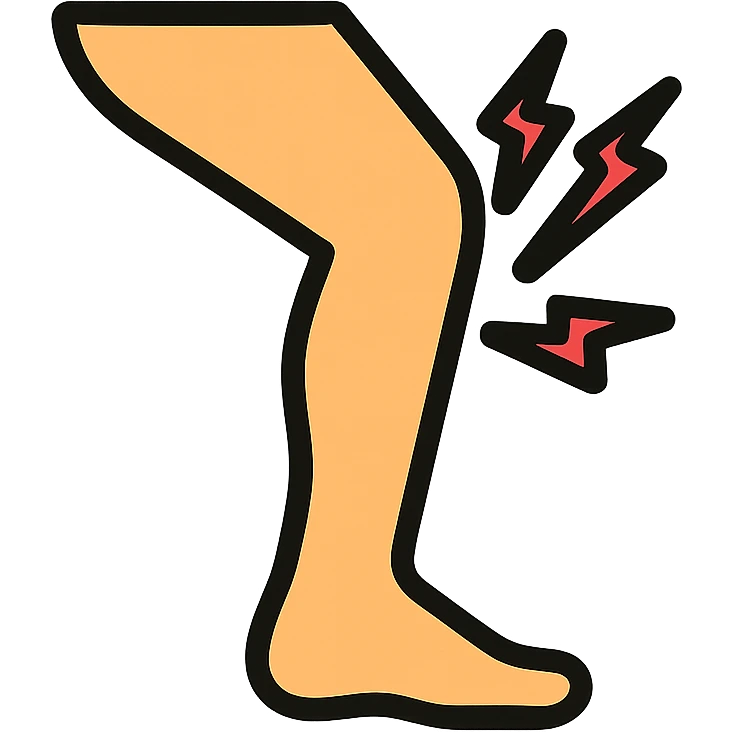 legs hurting emoji