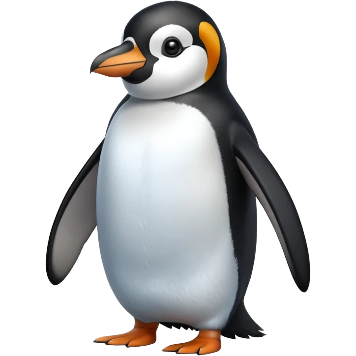 a very cold penguin emoji