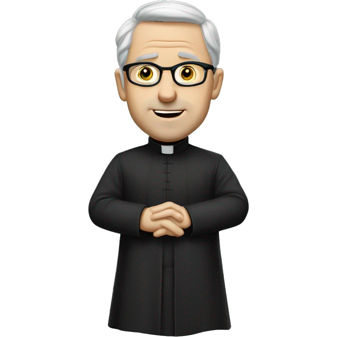 Fr Ted Crilly in priest outfit, from Fr Ted TV show emoji