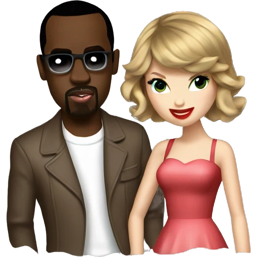 taylor swift and p.diddy emoji