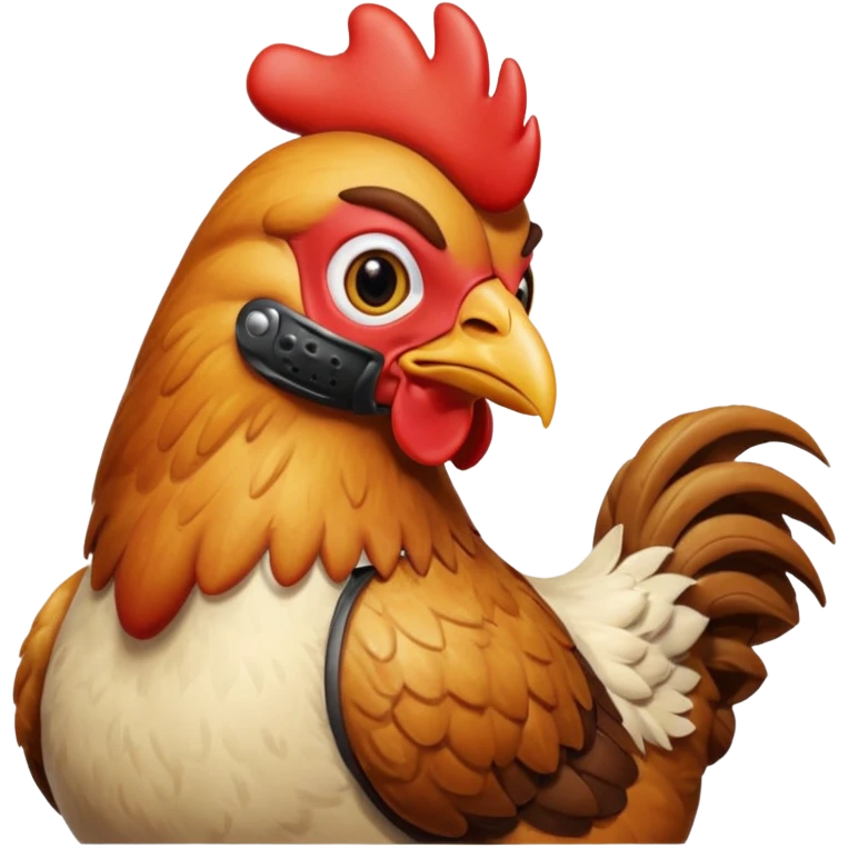 Tavuk jokeyi emoji