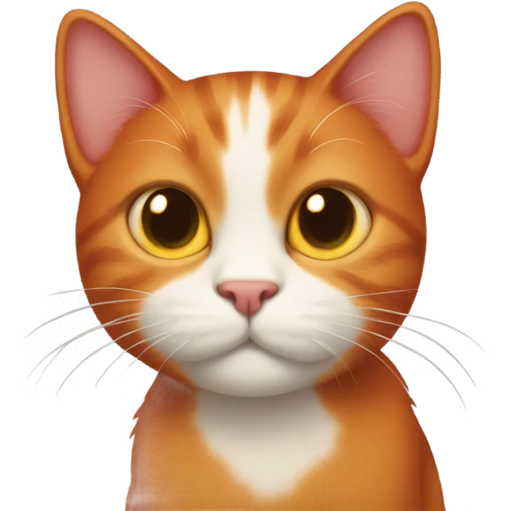 red cat emoji