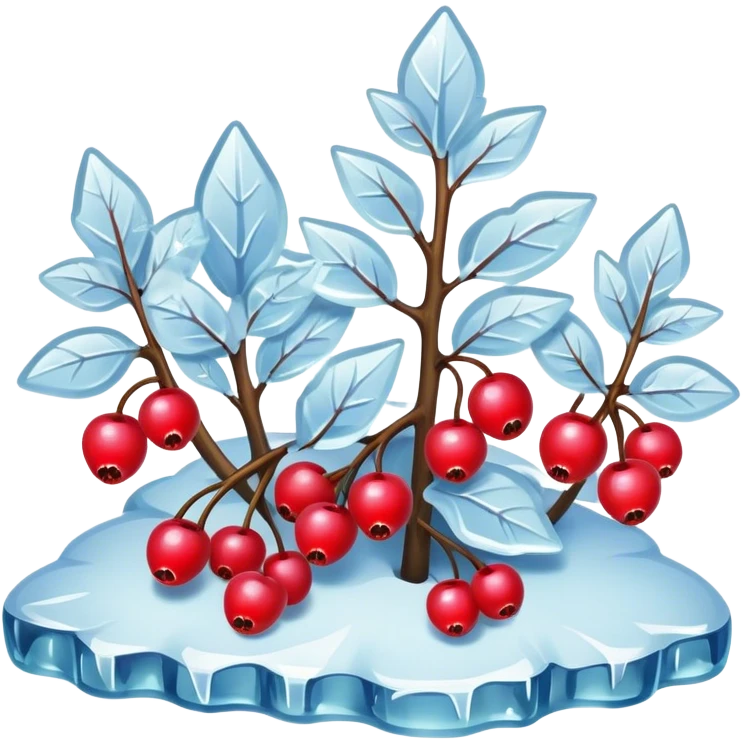 Ice Forest Berries emoji