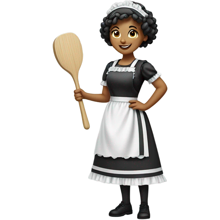 maid cute emoji