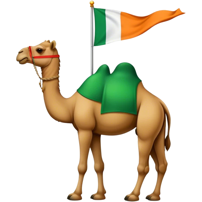 Camel Irish emoji