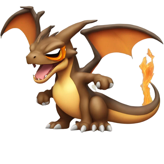 Charizard wearing sunglasses emoji