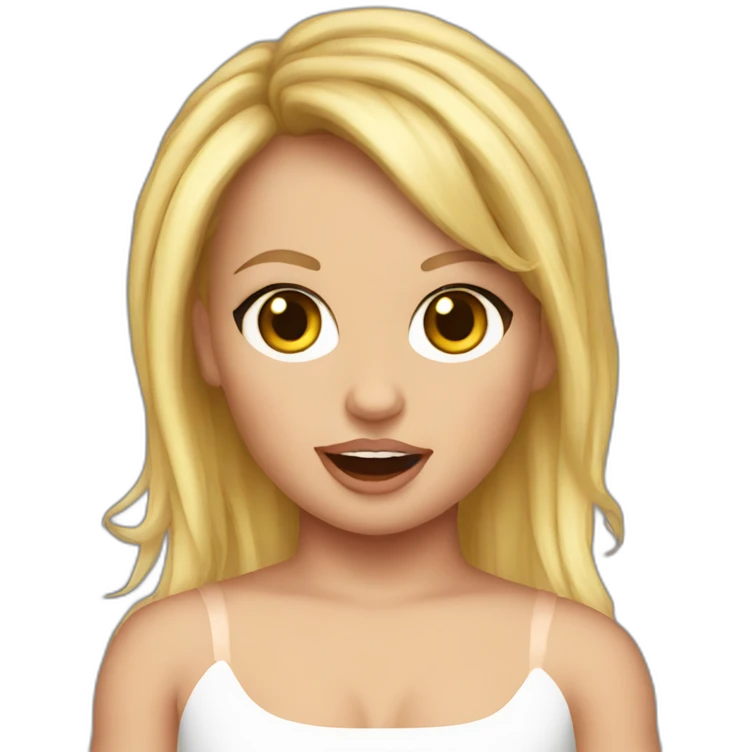 Britney Spears baby one more time emoji