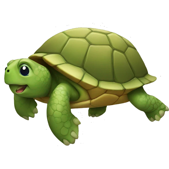 shaking face turtle emoji