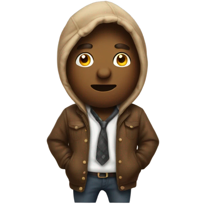 Poop wearing clothes  emoji