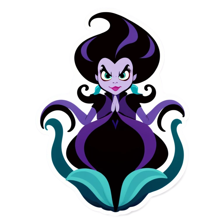 Ursula sea witch emoji