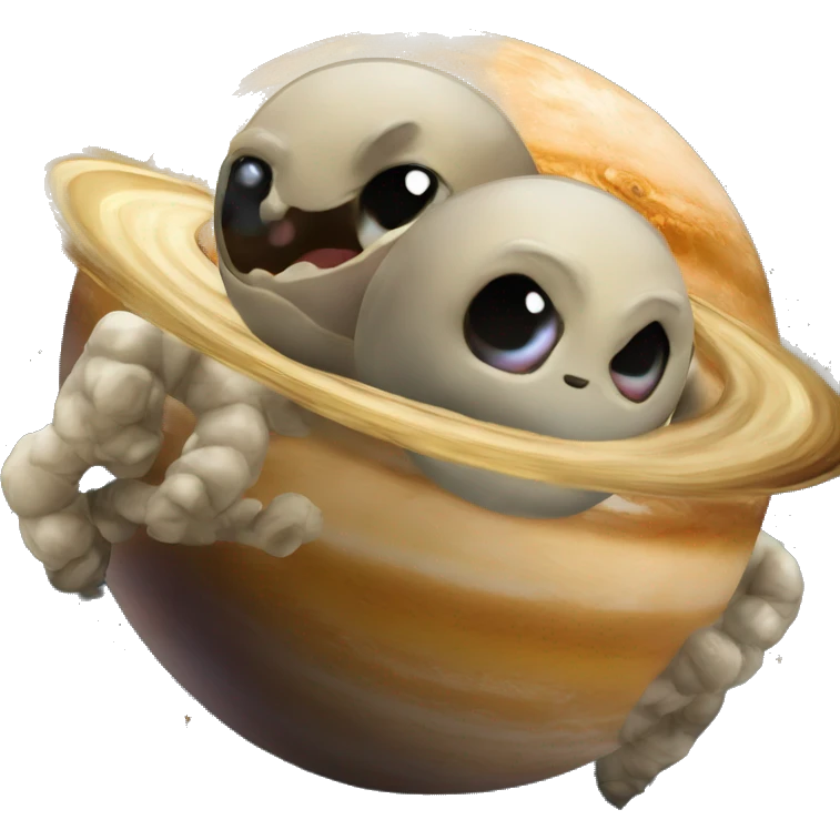 Copitos y Saturno  emoji