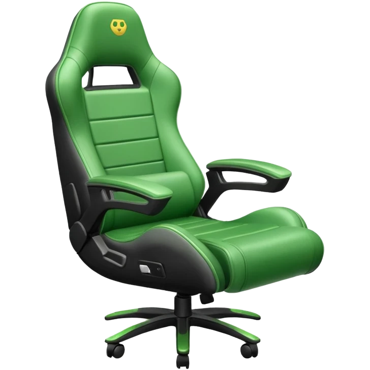 gamer seat green emoji