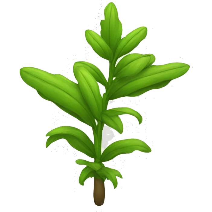 teosinte plant emoji