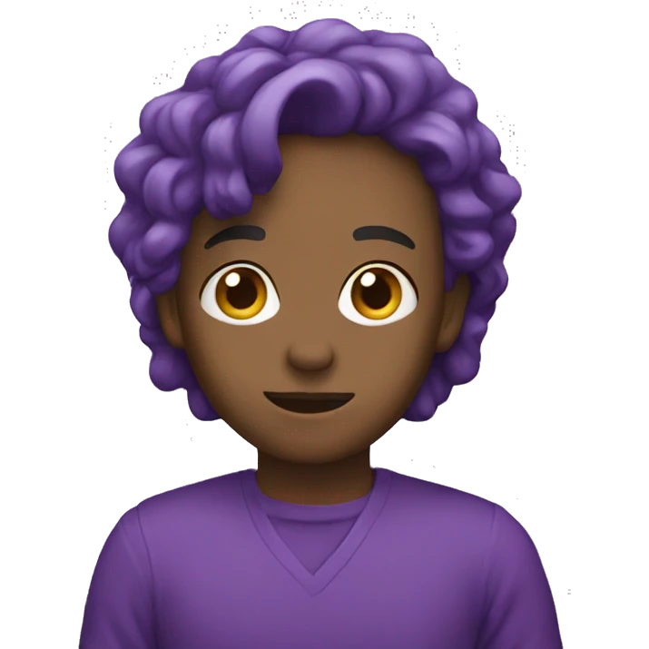 Purple emoji