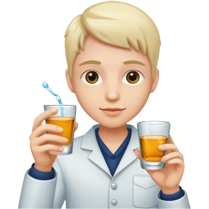 Drinking shots emoji