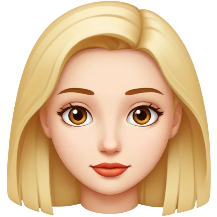 красивая девушка emoji