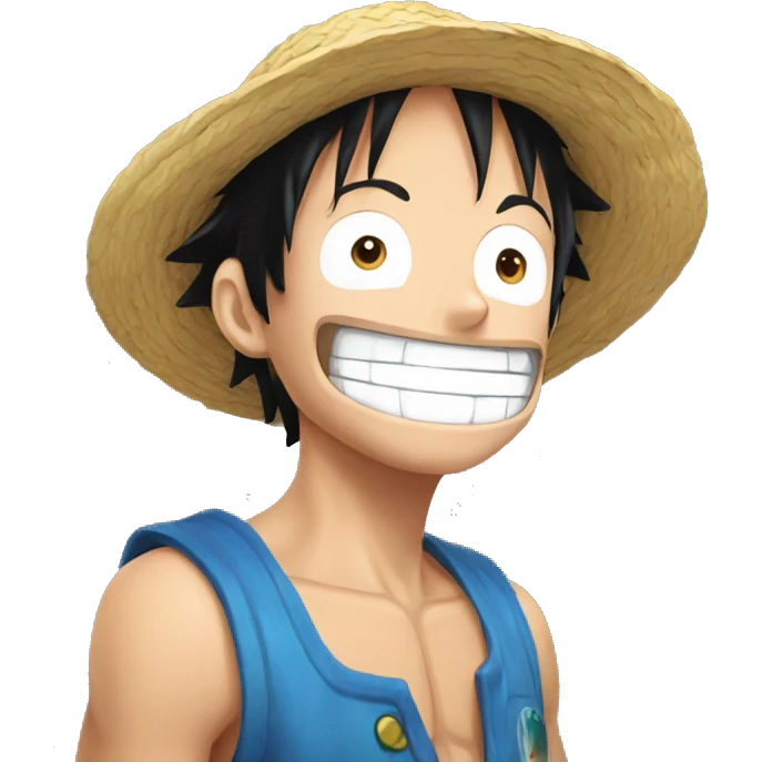 Luffy for one pièce emoji