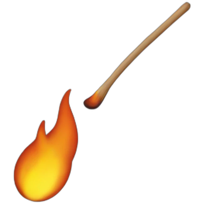 Flamme emoji