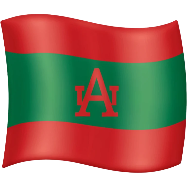 Un emoji de la bandera de la comunidad autónoma de Andalucia del este estilo 🇪🇸 emoji