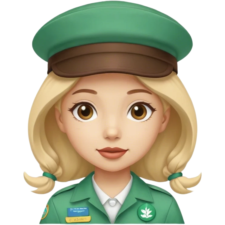 Wendy’s as a Girl Scout  emoji