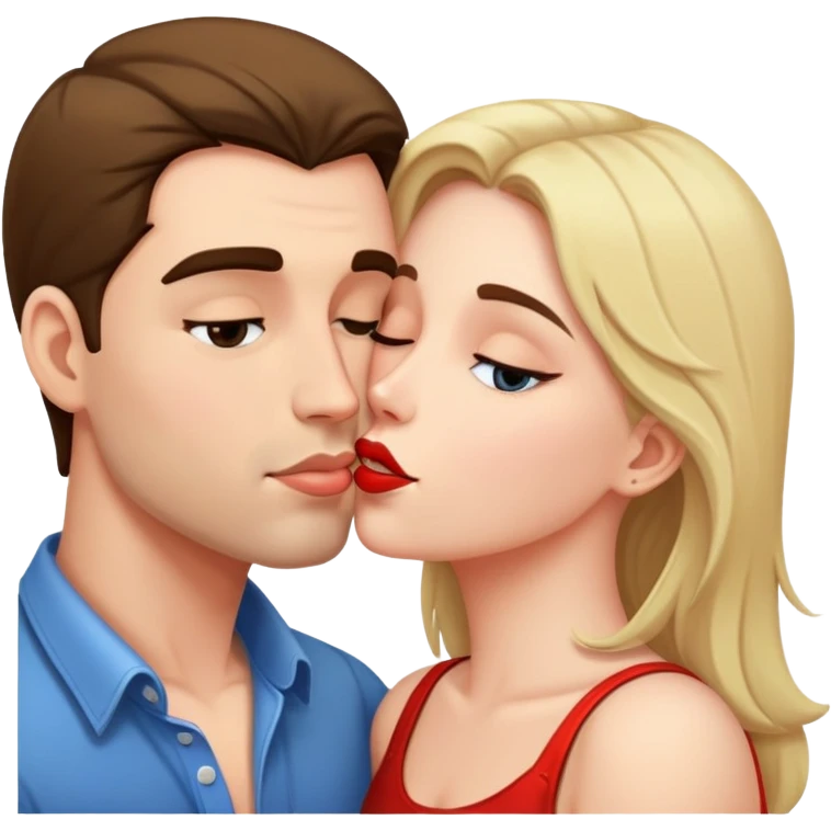девушка сосет у парня emoji