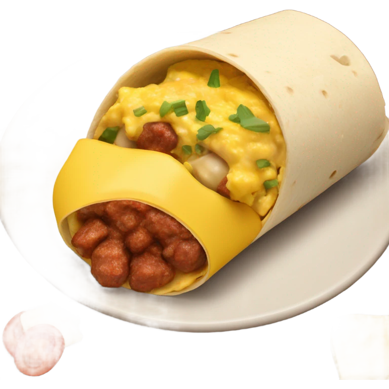 breakfast burrito emoji