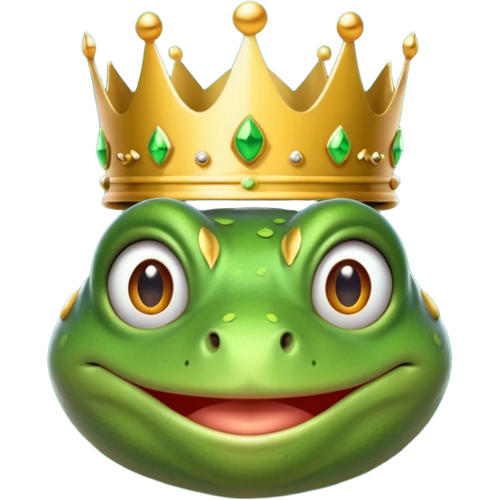The Frog Prince emoji