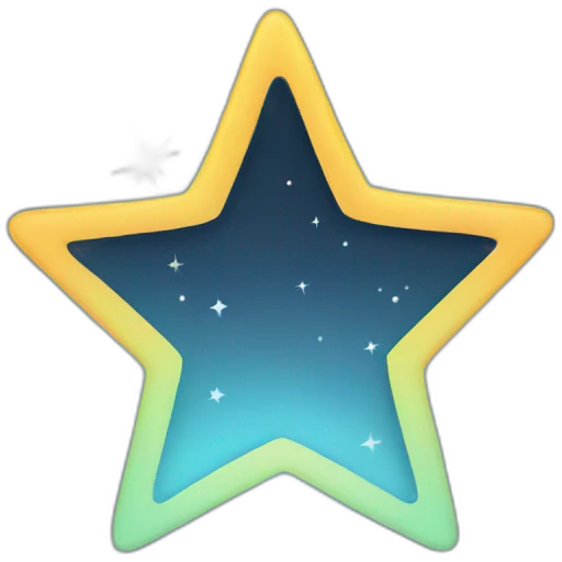 half a star emoji