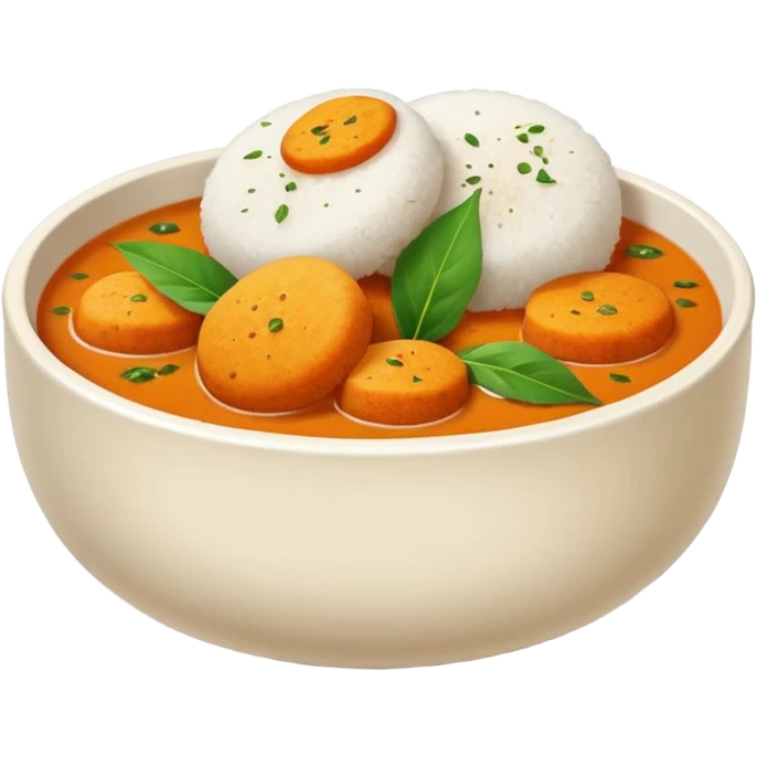 2 idli sambar  emoji