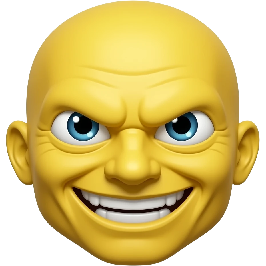 Yellow emoji sinister emoji
