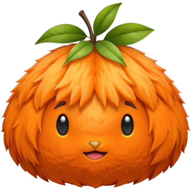 Kapibara fruit cap emoji