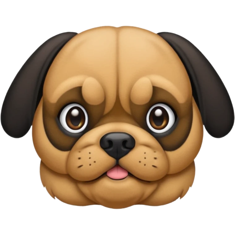Make a puggle emoji