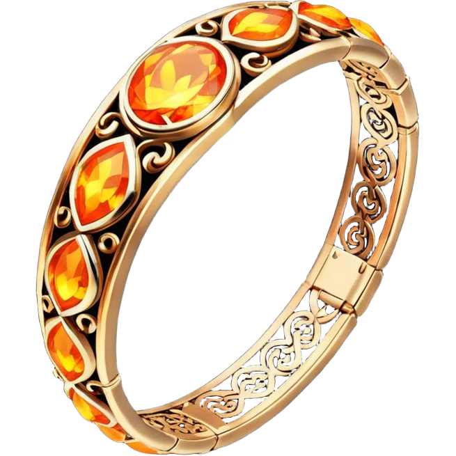 fire-enchanted bracelet emoji