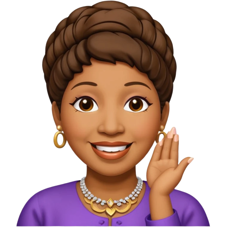 Aretha Franklin emoji