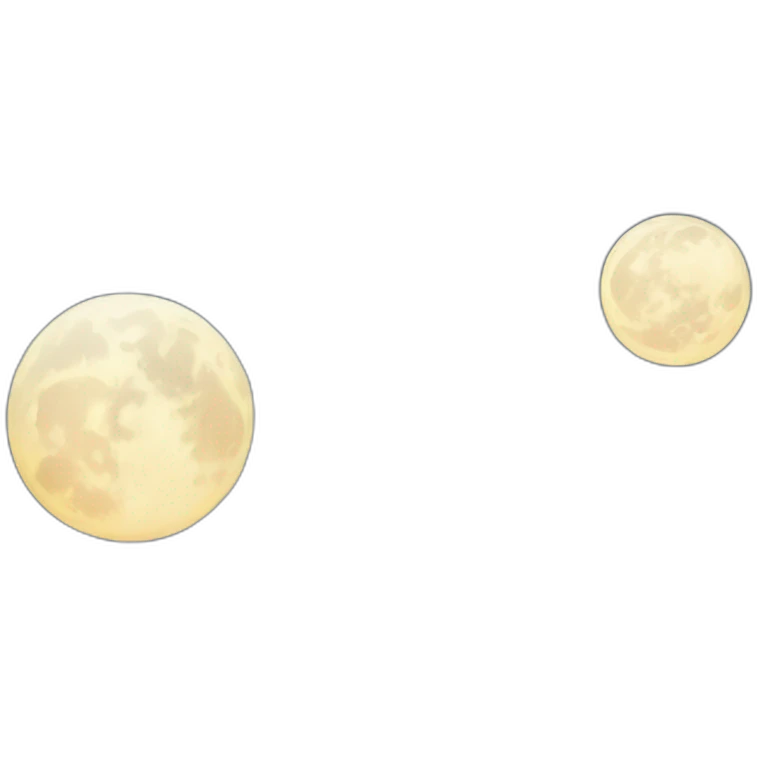 night sky with moon emoji