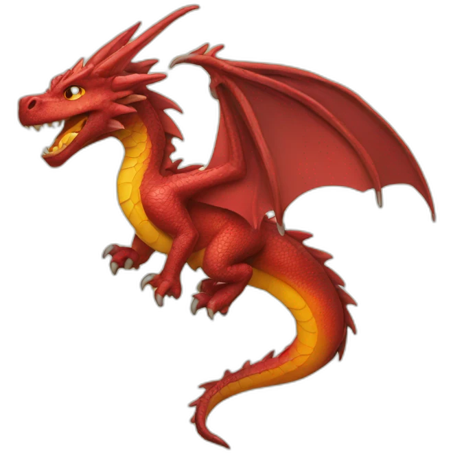 Dragon feu emoji