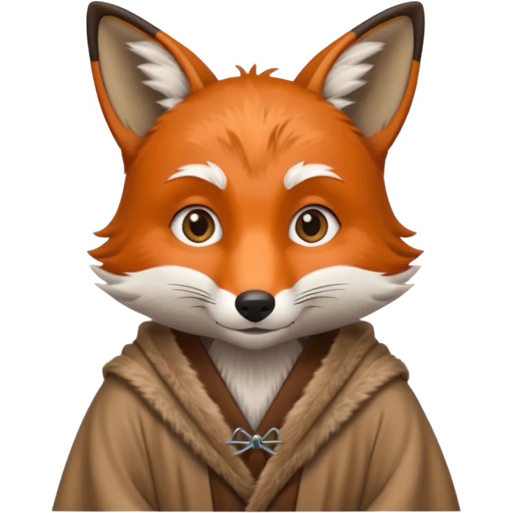 独自在家的老狐狸 emoji
