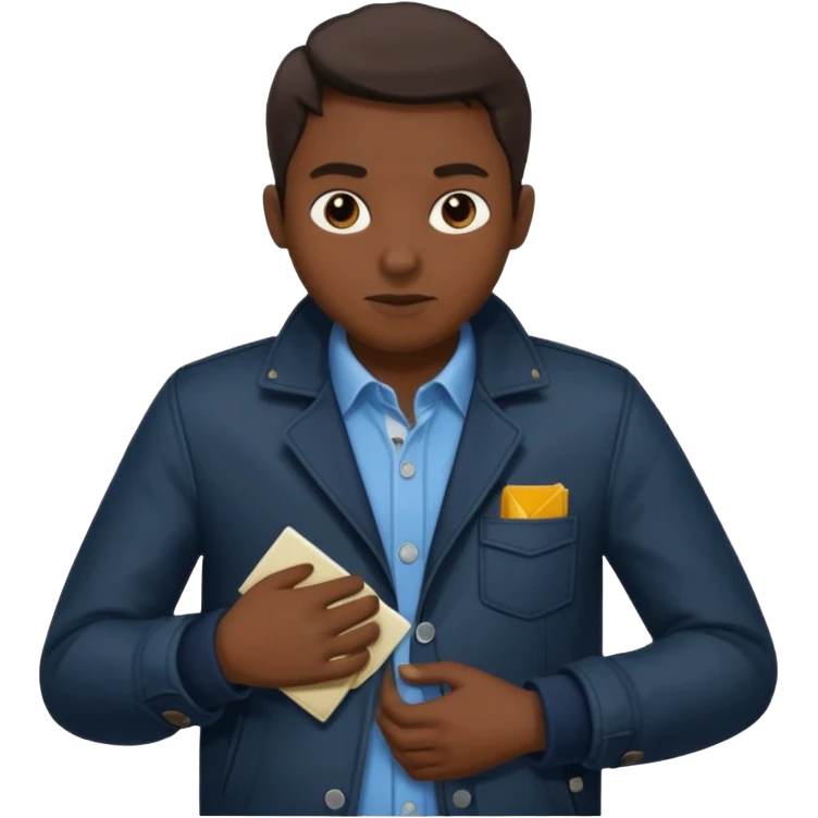 A person who steal from the pocket  emoji