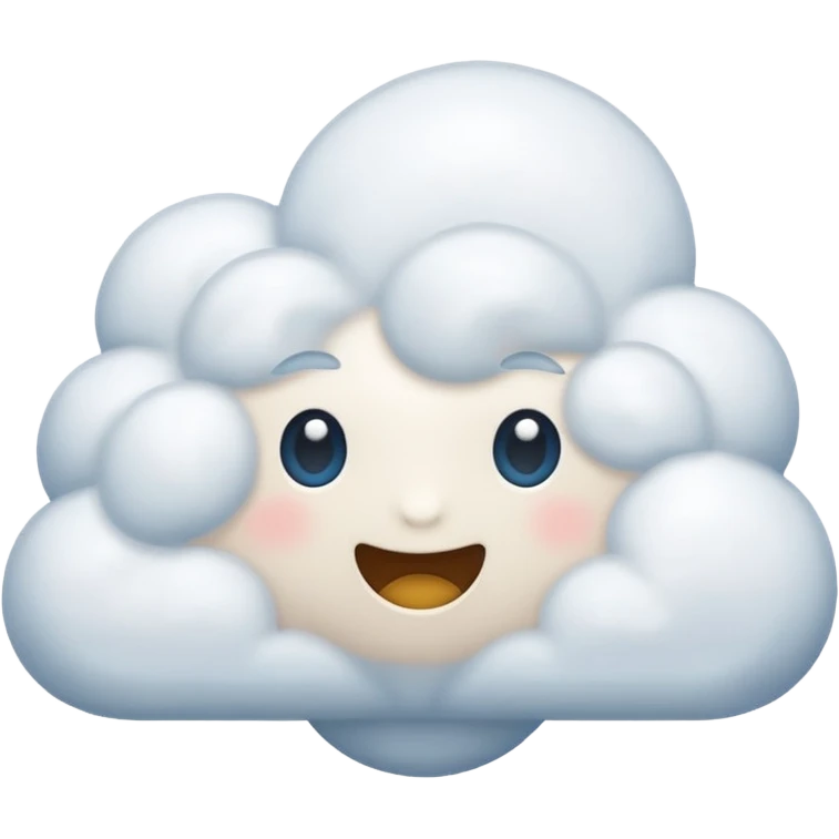 Cloud emoji