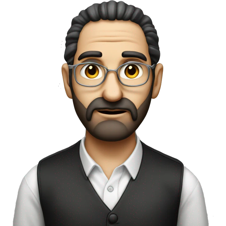ortodox-jew-photorealistic-serious emoji