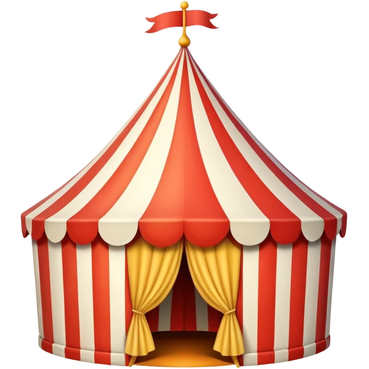 цирковой тент emoji