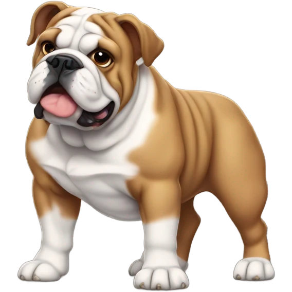 English bulldog emoji