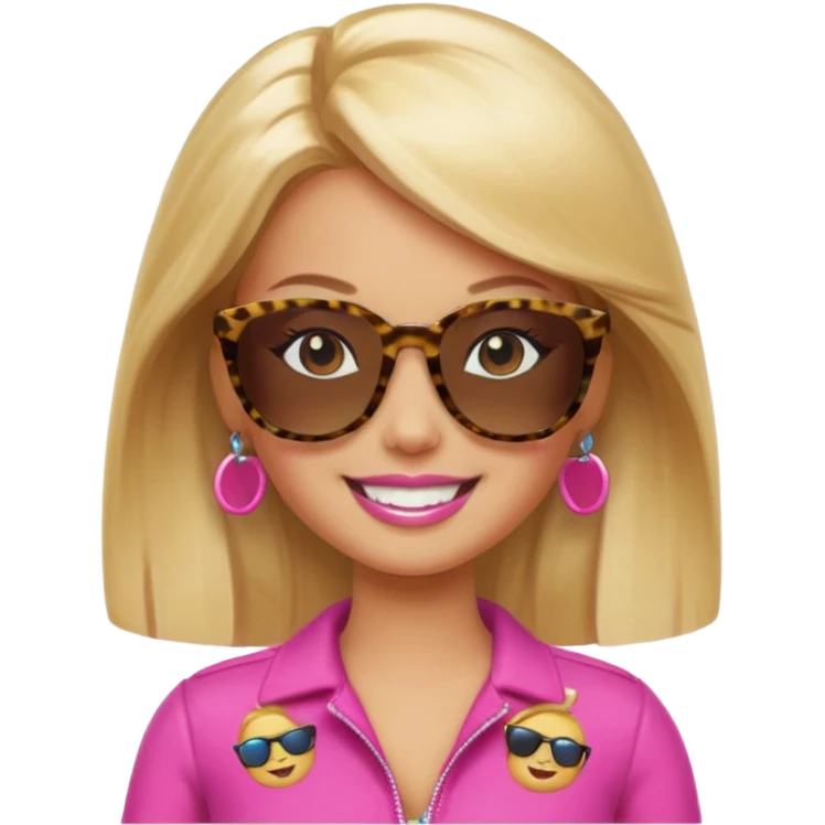 Emodji barbie emoji