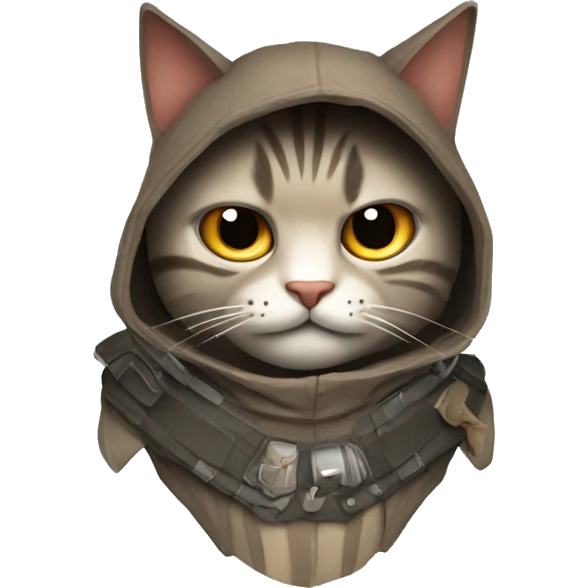 Un gato cazador emoji