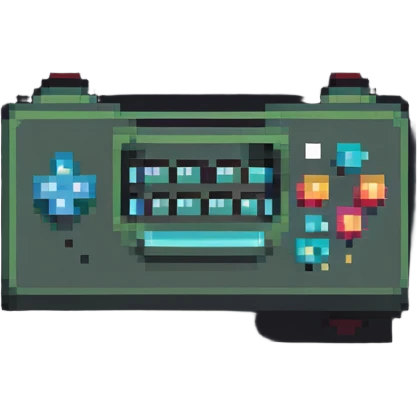 article illustration in pixel art style, simple and retro emoji