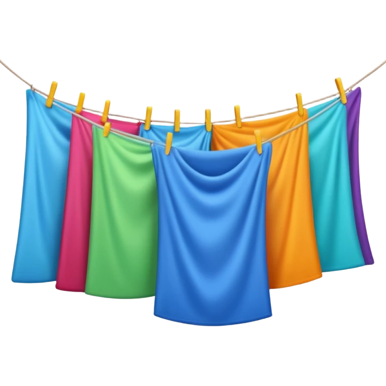 Hanging Laundry emoji