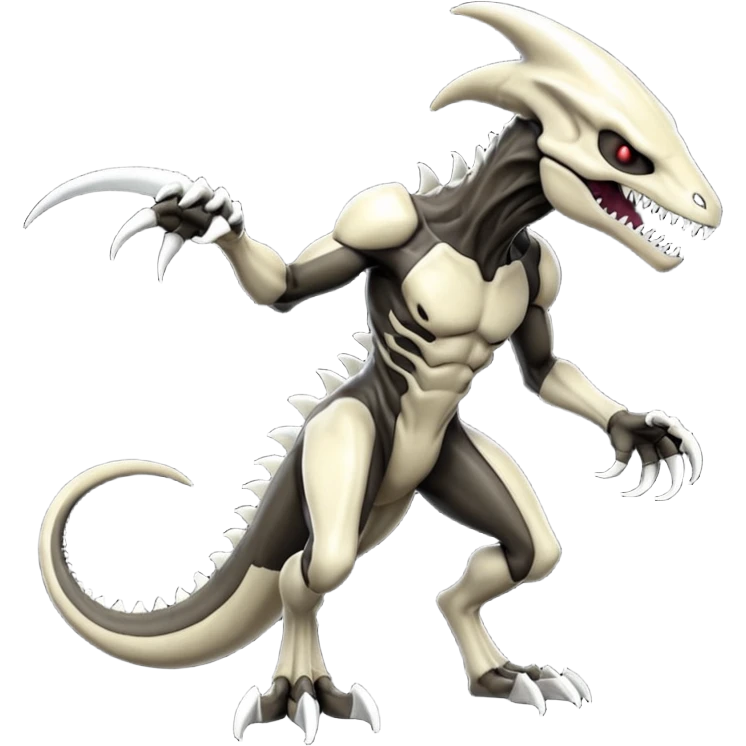  Venom-Marowak-Xenomorph-hybrid-fantasy-creature (full body) emoji